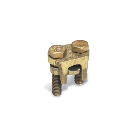 ABB COPPER TYPE 2BX - ONE, PIECE TWO-BOLT CONNECTOR, WITHOUT SPACER 2B20X